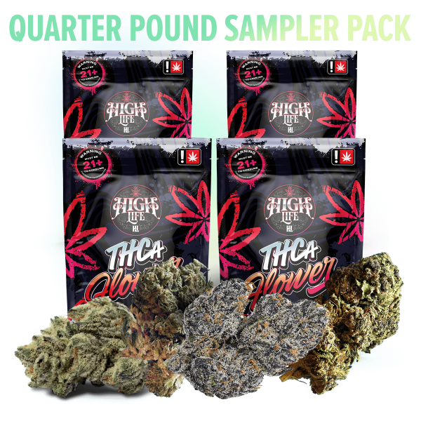 Exotic THCA Quarter Pound Sampler Pack